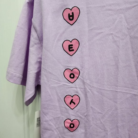 NWT BT21 Line Friends Light Purple Women’s Short Sleeve T-Shirt - Picture 5 of 9